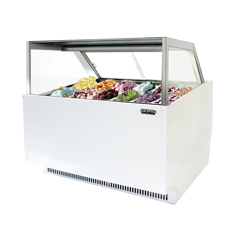 Ice cream showcase